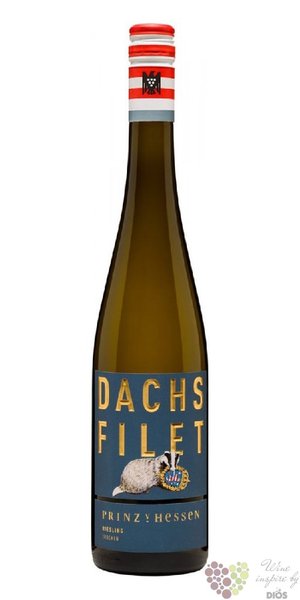 Riesling  Dachsfilet  2016 Rheingau VdP Erste lage Prinz von Hessen  0.75 l