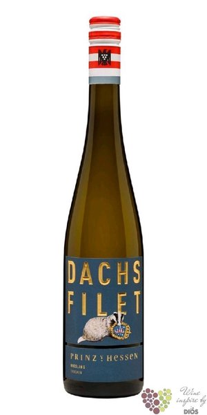 Riesling  Dachsfilet  2020 Rheingau VdP Erste lage Prinz von Hessen  0.75 l