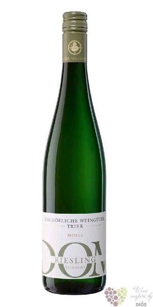 Riesling feinherb  DOM  2018 Mosel QbA Bischfliche weingter Trier  0.75 l