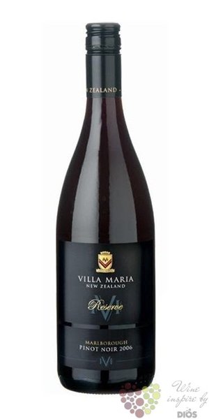 Pinot noir reserve 2019 Marlborough Villa Maria Estate  0.75 l