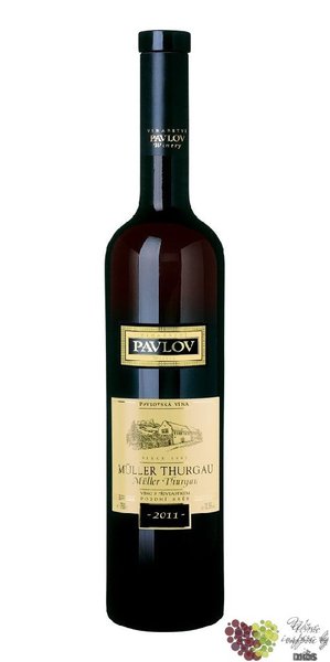 Muller Thurgau 2010 pozdn sbr z vinastv Pavlov    0.75 l