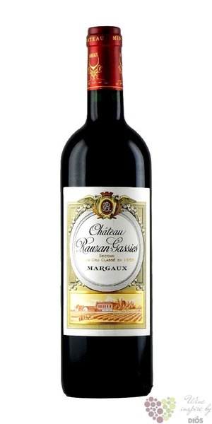 Chateau Rauzan Gassies 2010 Margaux 2me Grand Cru class en 1855     0.75 l