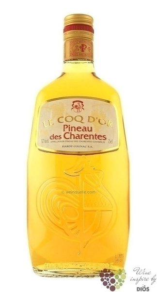 Pineau des Charentes blanc  Le Coq dOr  Aoc A.Hardy     0.75 l