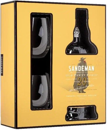 Porto Sandeman 20y + 2sklo  gT 20%0.75l