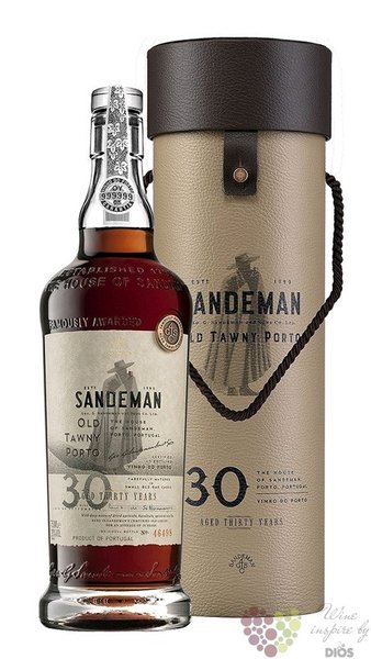 Sandeman 30 years old wood aged tawny Porto Doc 20% vol.  0.75 l