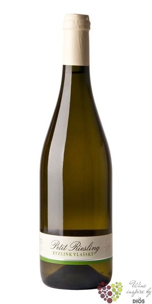 Ryzlink vlask  Petit Riesling  2011 pozdn sbr z vinastv Proqin - Frantiek Proke    0.75 l