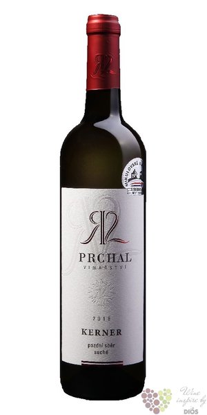 Kerner 2018 pozdn sbr z vinastv Prchal 0.75l