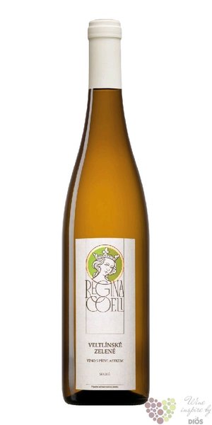 Veltlínské zelené „ Regina Coeli ” 2015 pozdní sběr Trpělka &amp; Oulehla  0.75 l