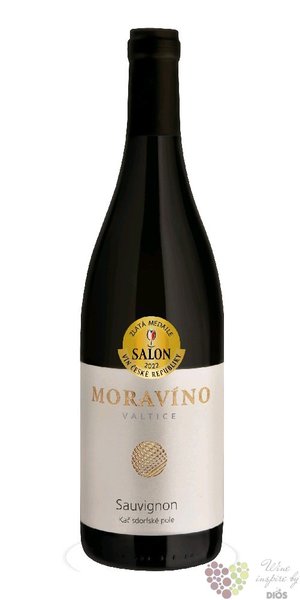Sauvignon blanc „ Burgunder ” 2021 pozdní sběr Moravíno Valtice  0.75 l