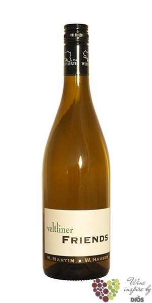Weinviertel Dac „ Friends ” 2015 Gruner Veltliner aus Poysdorf weingut Hauser 0.75 l