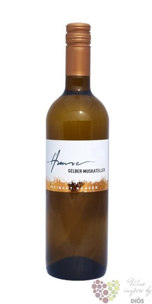 Gelber Muscateler 2013 Weinviertel Poysdorf weingut Hauser  0.75 l