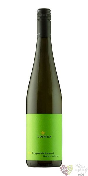 Gruner Veltliner  Kamptal Langenlois  2017 Kamptal Dac Fred Loimer  0.75 l