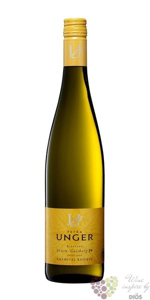 Riesling Erste lage  Stein - Gaisberg  2020 Kremstal Dac weingut Petra Unger  0.75 l