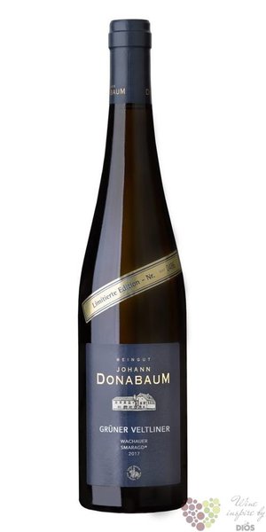 Gruner Veltliner Smaragd  Limited edition  2018 Wachau Dac Johann Donabaum  0.75 l