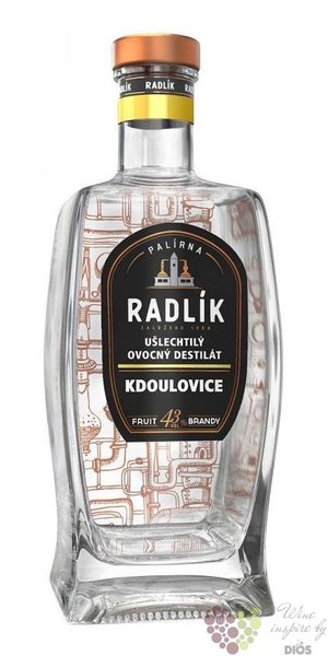 Kdoulovice palrna Radlk 43% vol. 0.50 l