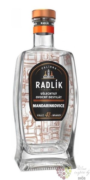 Radlk Mandarinkovice  43% vol.  0.50 l