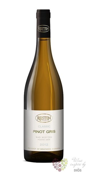 Pinot Gris „ Classic ” 2015 pozdní sběr z vinařství Reisten    0.75 l