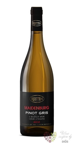 Pinot gris  Maidenburg  2015 pozdn sbr Reisten  0.75 l