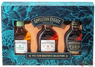 Appleton „ Tripack Masters Selection ” aged Jamaican rum  42% vol.  3x0.20 l