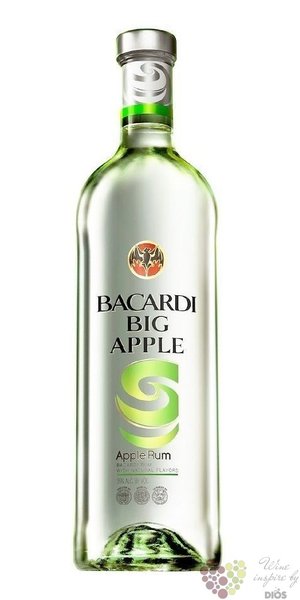 Bacardi „ Big Apple ” flavored Puerto Rican rum 35% vol.  0.05 l