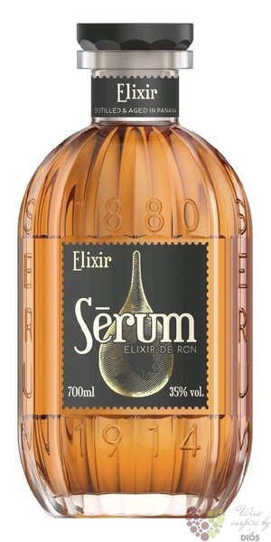 SéRum „ Elixir de ron Carta Oro ” Panamas rum liqueur 35% vol.  0.70 l