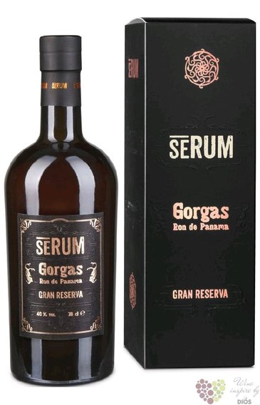 SéRum „ Gorgas Gran Reserva ” aged Panamas rum 40% vol.  0.70 l
