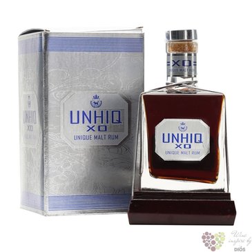 Unhiq  XO - Malt  aged rum of Dominican republic 42% vol.   0.50 l