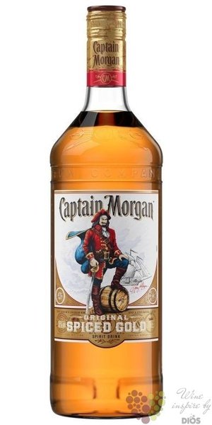 Captain Morgan  Original Spiced Gold  Jamaican flavored rum 35% vol.  3.00 l