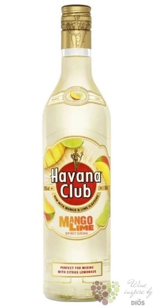 Havana Club  Mango &amp;  Lime  aged Cuban rum  30% vol.  1.00 l