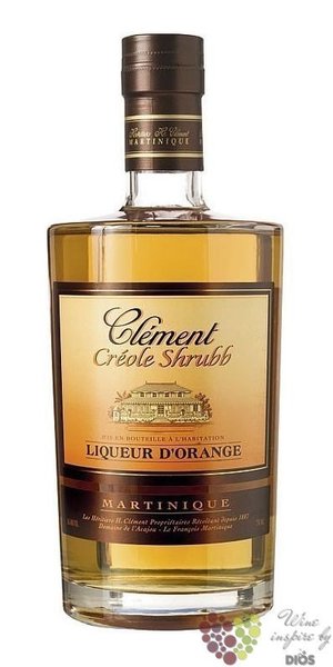 Clment  Crole Shrubb Orange  flavored rum of Martinique 40% vol.  0.05 l