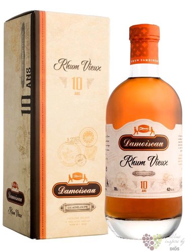 Damoiseau agricole vieux  dException  aged 10 years Guadeloupe rum 42% vol.  0.70 l