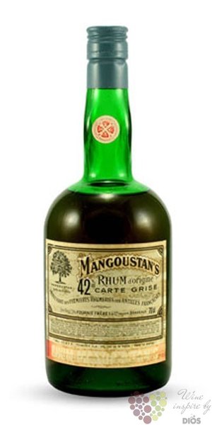Mangoustan´s d´Origine „ Carte Grise ” rum of Martinique 42% vol.  0.70 l