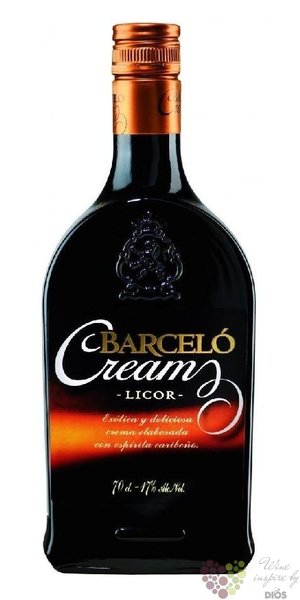Barcelo „ Cream ” rum &amp; cream of Dominican republic 17% vol.     0.70 l