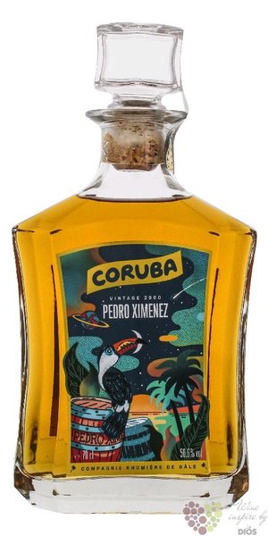 Coruba 2000 „ Millennium PX cask ” unique Jamaican rum 50.6% vol.  0.70 l