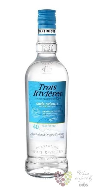 Trois Rivieres blanc Martinique rum 50% vol.  0.70 l