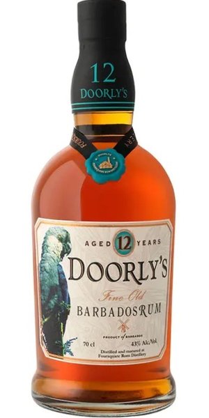 Foursquare Doorly´s aged 12 years Barbados rum 43% vol. 0.70 l