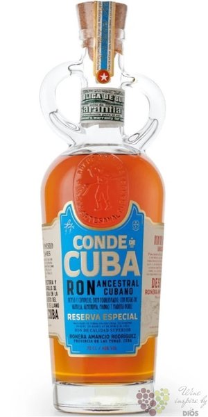 Conde de Cuba  Reserva Especial  Cuban rum 38% vol.  0.70 l