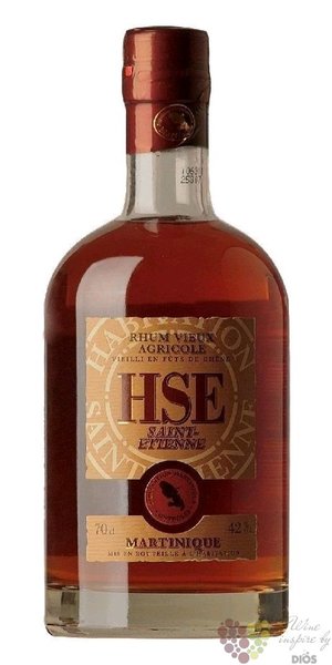 HSE Saint Etienne vieux „ VO ” Martinique rum 42% vol.  0.70 l