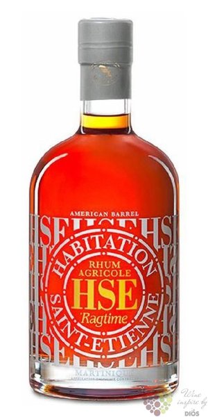 HSE Saint Etienne tres vieux  Ragtime US Barrel  Martinique rum 40% vol.  0.70 l