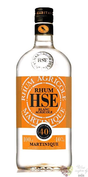 HSE Saint Etienne blanc Martinique rhum 40% vol.  0.70 l
