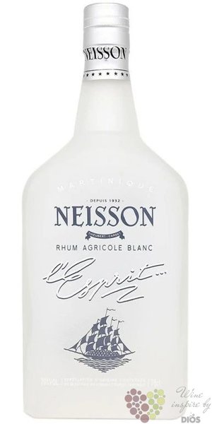 Neisson agricole blanc  lEsprit  white rum of Martinique 70% vol.  0.70 l