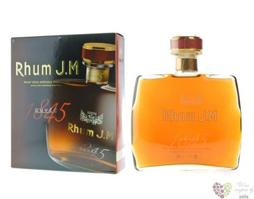 J.M Rhum „ cuvée 1845 ” aged Martinique rum 42% vol.  0.70 l