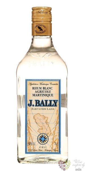 J.Bally  Blanc  plain Martinique rum 50% vol.  0.70 l
