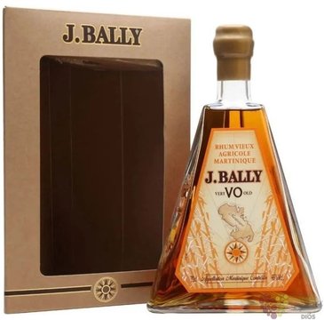J.Bally agricole vieux „ Pyramide VO - Very Old ” aged Martinique rum 45% vol.  0.70 l