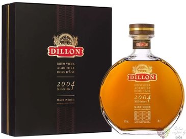 Dillon agricole vieux  Millsime 2004  aged rum of Martinique  43% vol.  0.70 l