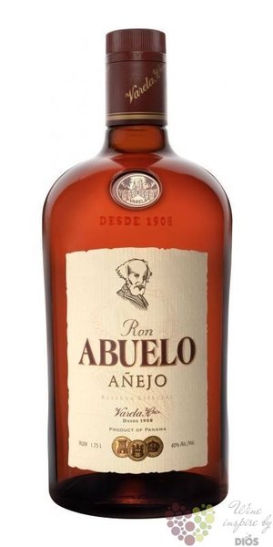 Abuelo „ Aňejo reserva especial ” aged 5 years Panamas rum 40% vol.  1.75 l