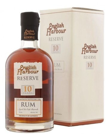 English Harbour  Reserve  aged 10 years rum of Antigua 40% vol.    0.70 l