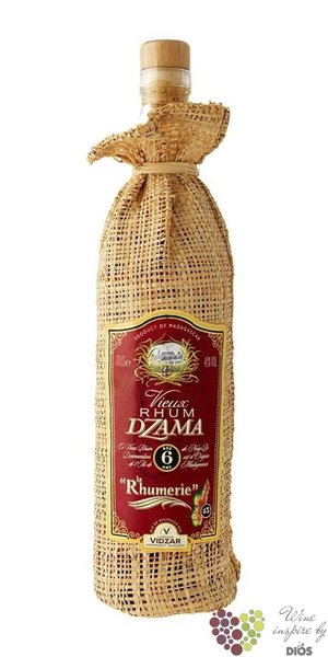 Dzama vieux  la Rhumerie  aged 6 years rum of Madagaskar 45% vol.     0.70 l