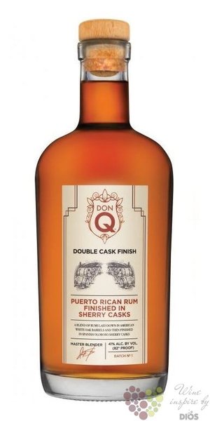 Don Q  Double Wood Sherry cask  aged Puerto Rican rum 41% vol.  0.70 l