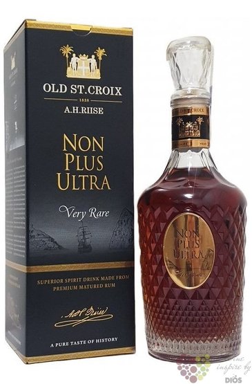 A.H. Riise Non Plus ultra  Very rare  Virgin islands rum 42% vol.  0.70 l